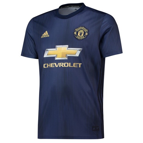 Camiseta Manchester United 3ª 2018-2019 Azul